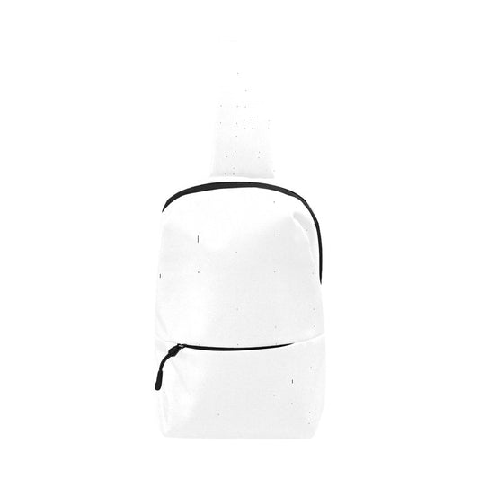 White out Men's Chest Bag
